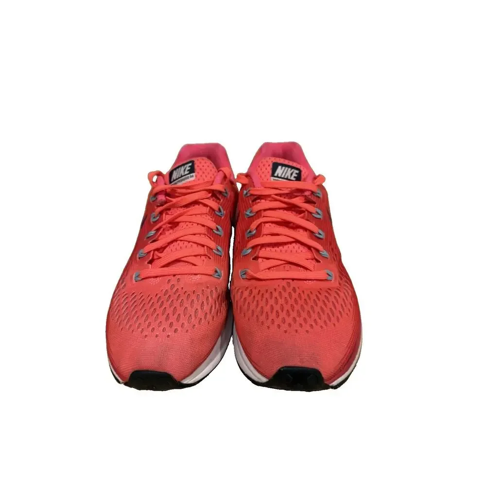 Nike Zoom Pegasus 34 Women’s 8.5 Running Shoes Pink Coral Blue 880560-602